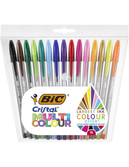 BOLÍGRAFO BIC CRISTAL MULTICOLOR BIC 964899
