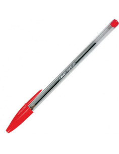 BOLIGRAFO CRISTAL CUERPO TRANSPARENTE TRAZO 0
