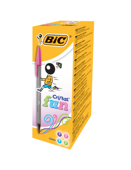 BOLIGRAFO CRISTAL FUN TRAZO 0