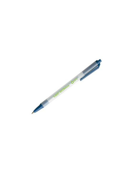 BOLIGRAFO ECO CLICSTIC RECICLADO TRAZO MEDIO EN COLOR AZUL BIC 8806891