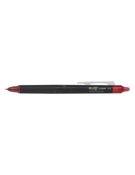 BOLIGRAFO BORRABLE FRIXION POINT CLICKER ROJO PILOT BLRT-FRP5-R