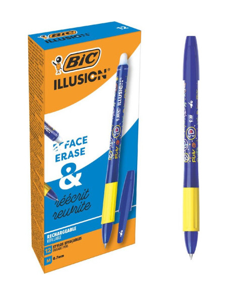 BOLIGRAFO DE GEL BORRABLE AZUL BIC 516518