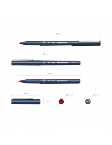 BOLIGRAFO DE TRAZO FINO ERICHKRAUSE F-15, TINTA...