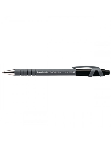 BOLIGRAFO FLEXGRIP ULTRA RETRACTIL 1.0 NEGRO PAPERMATE S0190393