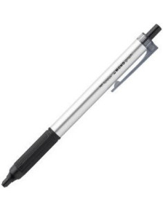 BOLÍGRAFO MONO GRAPH LITE TINTA ACEITE BAJA VISCOSIDAD. CUERPO PLATA. TINTA NEGRA. TOMBOW BC-MGLE04 2