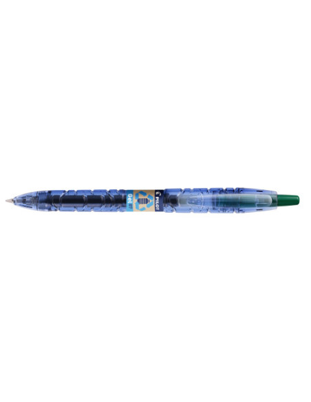 BOLIGRAFO B2P RETRACTIL VERDE PILOT BL-B2P-7-G-BG
