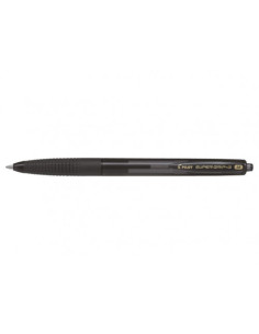 BOLÍGRAFO SUPER G NEGRO PILOT BPGG-8R-M-B