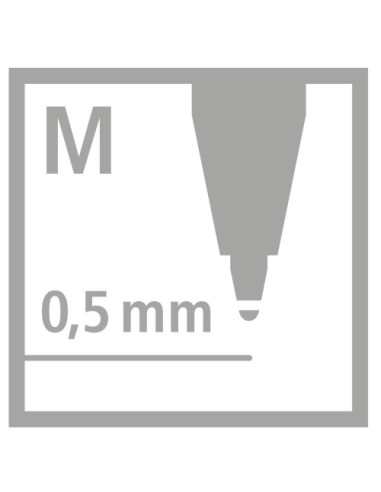 BOLIGRAFO POINTBALL ROJO STABILO 6030/40