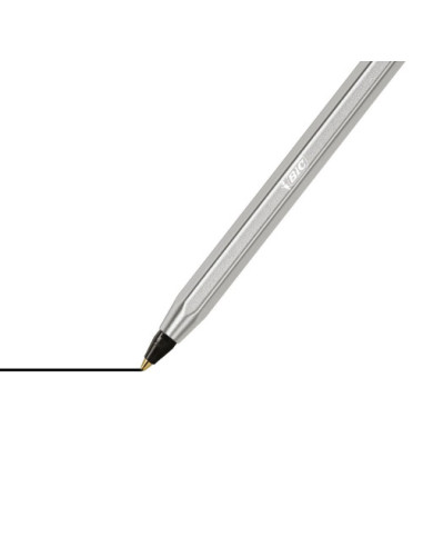 BOLIGRAFO RENEW CUERPO METAL TINTA NEGRA BIC...