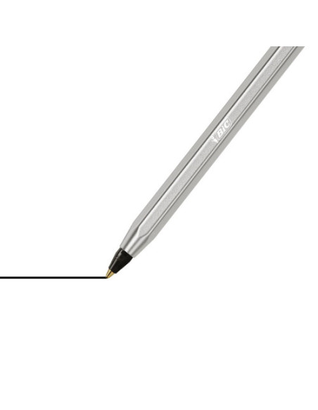 BOLIGRAFO RENEW CUERPO METAL TINTA NEGRA BIC 997201