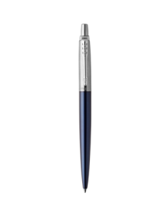 BOLÍGRAFO RETRÁCTIL JOTTER ROYAL AZUL CON BORDE CROMADO PUNTO MEDIO TINTA AZUL PARKER 1953186