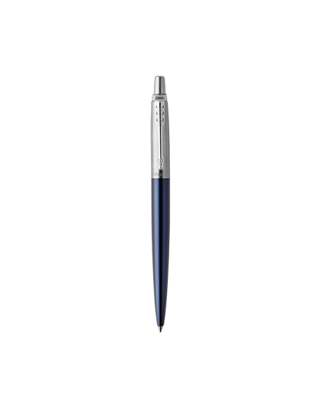 BOLÍGRAFO RETRÁCTIL JOTTER ROYAL AZUL CON BORDE CROMADO PUNTO MEDIO TINTA AZUL PARKER 1953186