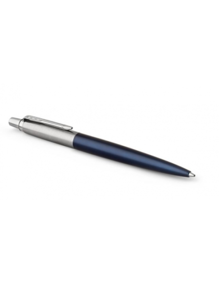 BOLIGRAFO RETRÁCTIL PARKER JOTTER ROYAL AZUL CON BORDE CROMADO PUNTO MEDIO TINTA AZUL PARKER 1953186