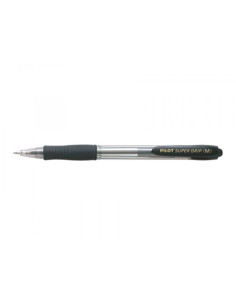 BOLIGRAFO RETRACTIL SUPERGRIP 1.0MM NEGRO PILOT BPGP-10R-M-B