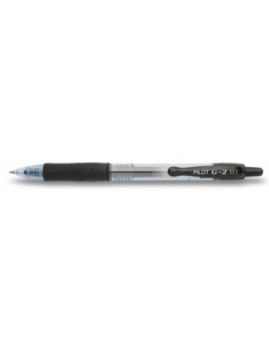 BOLIGRAFO ROLLER GEL RETRAC. G2 NEGRO PILOT BL-G2-7-B