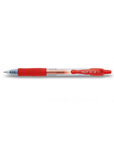 BOLIGRAFO ROLLER GEL RETRAC. G2 ROJO PILOT BL-G2-7-R