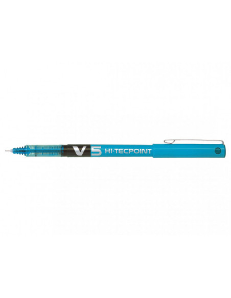 BOLIGRAFO ROLLER TINTA LIQUIDA V5 AZUL CLARO PILOT CLBX-V5-LB