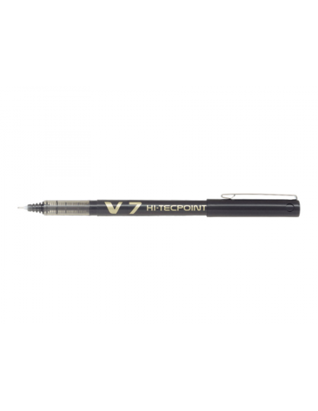BOLIGRAFO ROLLER TINTA LIQUIDA V7 NEGRO PILOT BX-V7-B