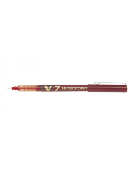 BOLIGRAFO ROLLER TINTA LIQUIDA V7 ROJO PILOT BX-V7-R