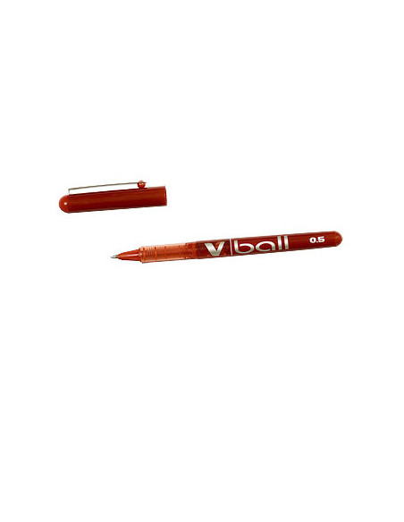 ROLLER TINTA LIQUIDA V-BALL 0.5MM ROJO PILOT BL-VB5-R ROLLER TINTA LIQUIDA V-BALL 0.5MM ROJO PILOT BL-VB5-R
