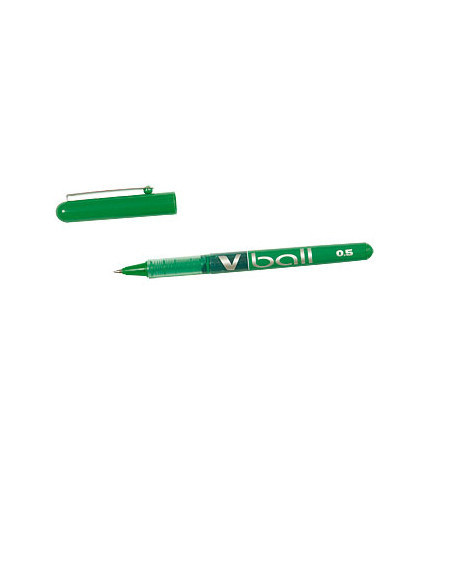ROLLER TINTA LIQUIDA V-BALL 0.5MM VERDE PILOT BL-VB5-G