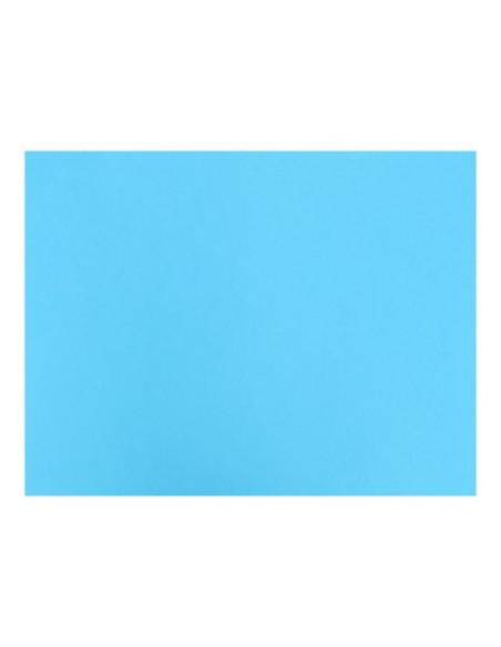 BOLSA 25 CARTULINAS 185 GR 50 X 65 CM AZUL TURQUESA FABRIANO S3215615