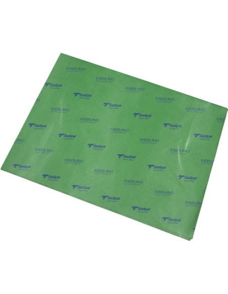 BOLSA 25 HOJAS + 1 HOJA GRATIS PAPEL SEDA-FSC-18G - 50 X 75 CM VERDE FUERTE SADIPAL S0718115