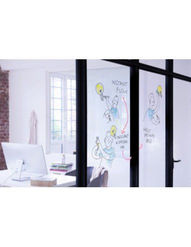 BOLSA CON 4 MARCADORES EDDING 95 COLORES...