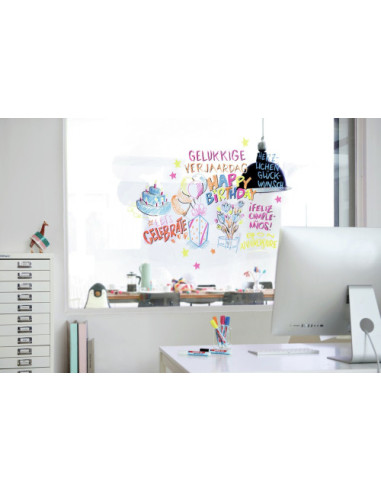 BOLSA CON 4 MARCADORES EDDING 95 COLORES...