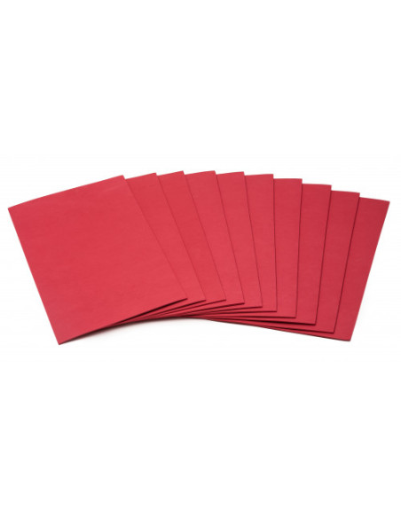 BOLSA DE 10 LAMINAS GOMA EVA 40X60 CM. EN COLOR ROJO FAIBO 1655-10-03