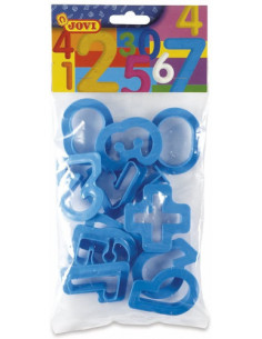 BOLSA MOLDES NUMEROS 11 PIEZAS JOVI 7N