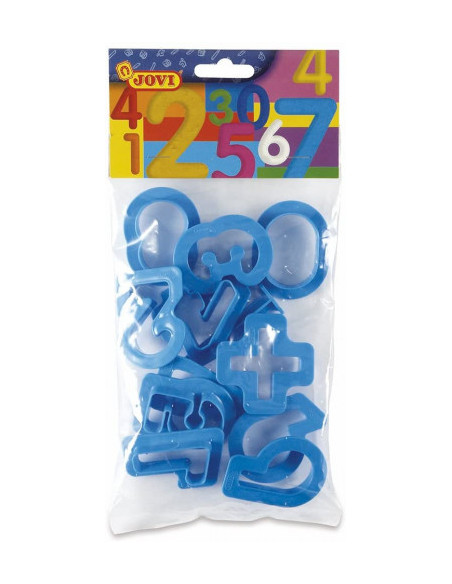 BOLSA MOLDES NUMEROS 11 PIEZAS JOVI 7N