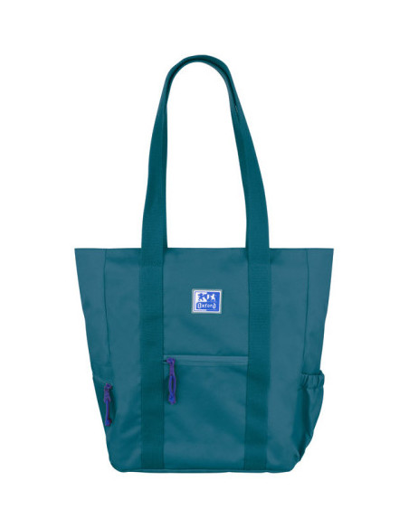 TOTE BAG B-TRENDY OXFBAG RPET AQUA OXFORD 400174106
