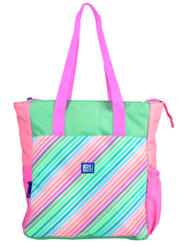 TOTE BAG CONVERTIBLE COLOR BLOCK OXFORD 400182983