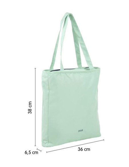 BOLSO SHOPPER COLECCIÓN 430 SINCE 1918, VERDE MILAN 62102SNCGR