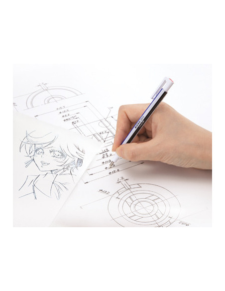 3 MM. CUERPO BLANCO/AZUL/NEGRO TOMBOW EH-KUR