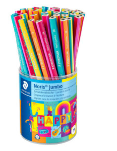 BOTE 48 LÁPICES NORIS GRAFITO TRIANGULAR JUMBO 119 STAEDTLER KP48HA