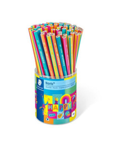 BOTE 72 LÁPICES NORIS GRAFITO TRIANGULAR SLIM 118 STAEDTLER KP72HA