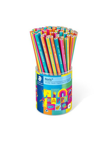 BOTE 72 LÁPICES NORIS GRAFITO TRIANGULAR SLIM 118 STAEDTLER KP72HA