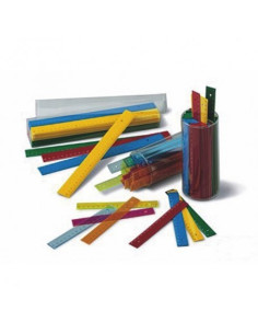BOTE 100 REGLAS 16 CM. COLORES TRANSPARENTES SURTIDOS FAIBO 816-19