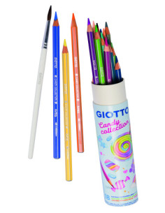 BOTE 18 LÁPICES ACUARELABLES CANDY COLLECTION GIOTTO F250000
