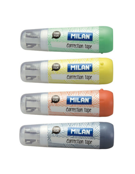 BOTE DE 40 CINTAS CORRECTORAS MINI 5MMX6M MILAN 1301940SNC