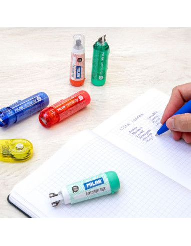 BOTE DE 40 CINTAS CORRECTORAS MINI 5MMX6M MILAN...