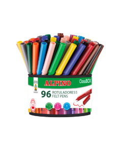 BOTE DE 96 ROTULADORES ESTÁNDAR ALPINO AR0010096