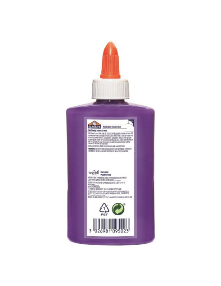 BOTE DE PEGAMENTO ELMER'S 147ML MORADO OPACO ELMER'S 2109502
