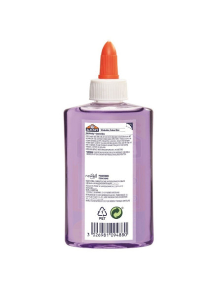 BOTE DE PEGAMENTO ELMER'S 147ML MORADO TRANSLUCIDO ELMER'S 2109488