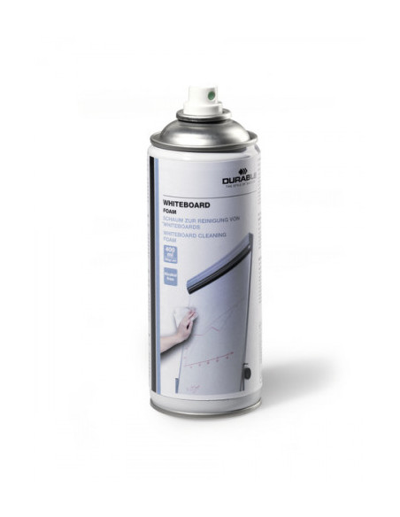 BOTE SPRAY 400ML ESPUMA LIMPIADORA PARA PIZARRAS BLANCAS DURABLE 5756