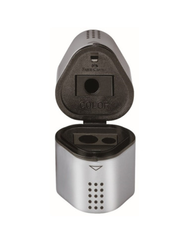 CAJA 10 SACAPUNTAS 2 DEPOSITOS TRIO GRIP COLOR...