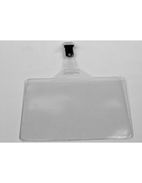 CAJA 100 FUNDAS IDENTIFICACION PVC APAISADO 70x106MM CON PINZA IBERPLAS 1075P100 CAJA 100 FUNDAS IDENTIFICACION PVC APAISADO 70x106MM CON PINZA IBERPLAS 1075P100