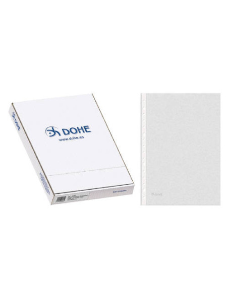CAJA 100 FUNDAS MULTITALADRO BASIC PLUS FOLIO 235X330 DOHE 90580 CAJA 100 FUNDAS MULTITALADRO BASIC PLUS FOLIO 235X330 DOHE 90580